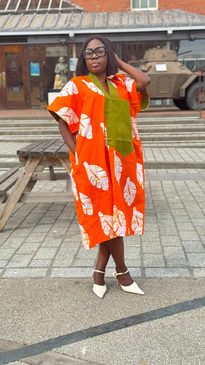 Ankara Gown 1